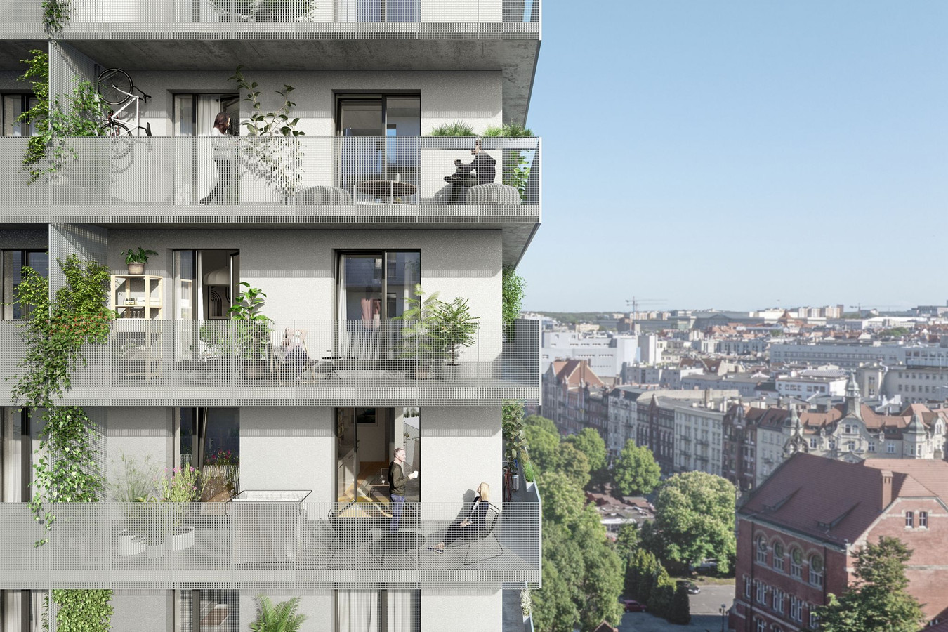 Apartment in Katowice, Śródmieście - Widok 3