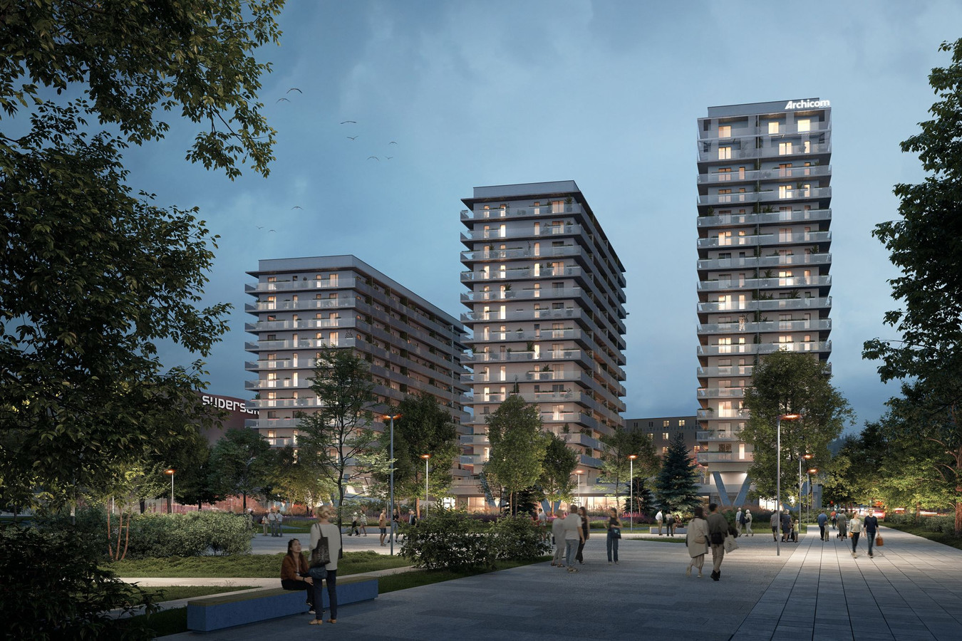 Apartment in Katowice, Śródmieście - Widok 4