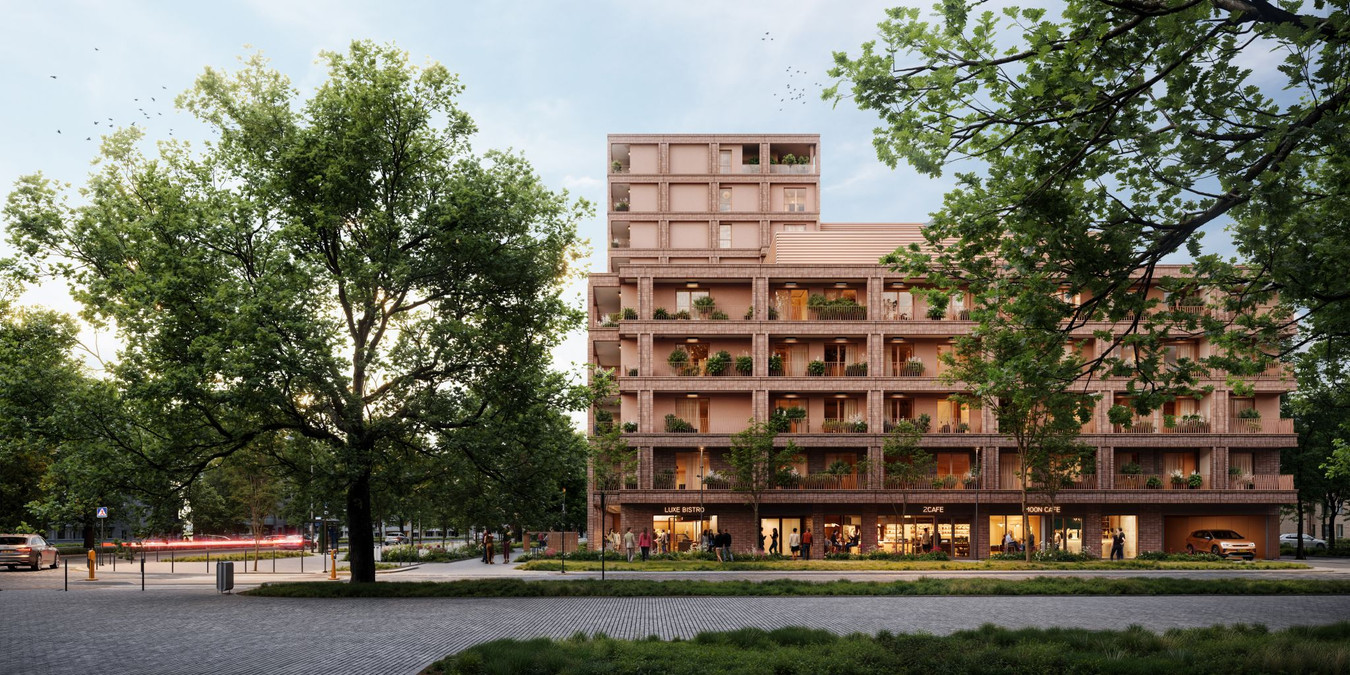 Apartment in Wrocław, Powstańców Śląskich, Krzyki - Widok 3