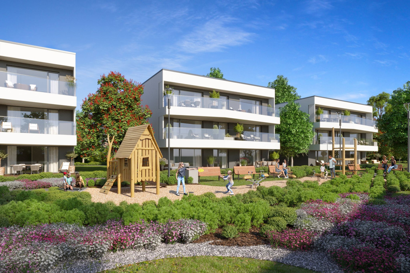3-bed apartment, 77 m²