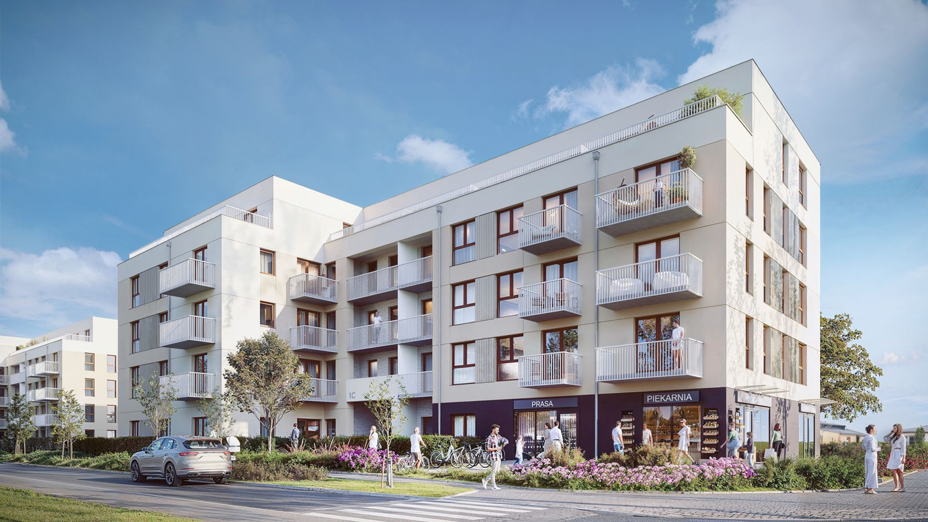 2-bed apartment, 57 m²