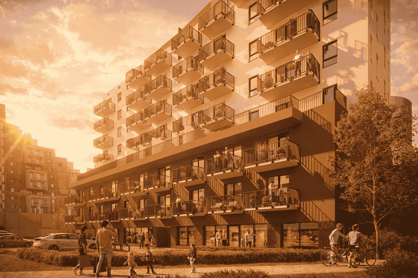 Mieszkanie – Kraków, Osiedle Widok Zarzecze, Bronowice - Widok 3