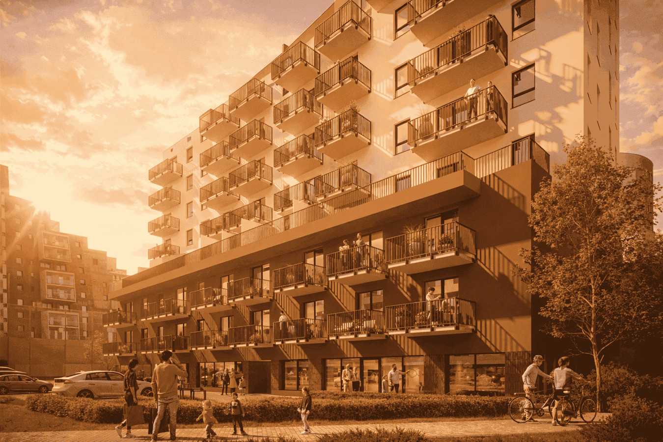 Mieszkanie – Kraków, Bronowice - Widok 3