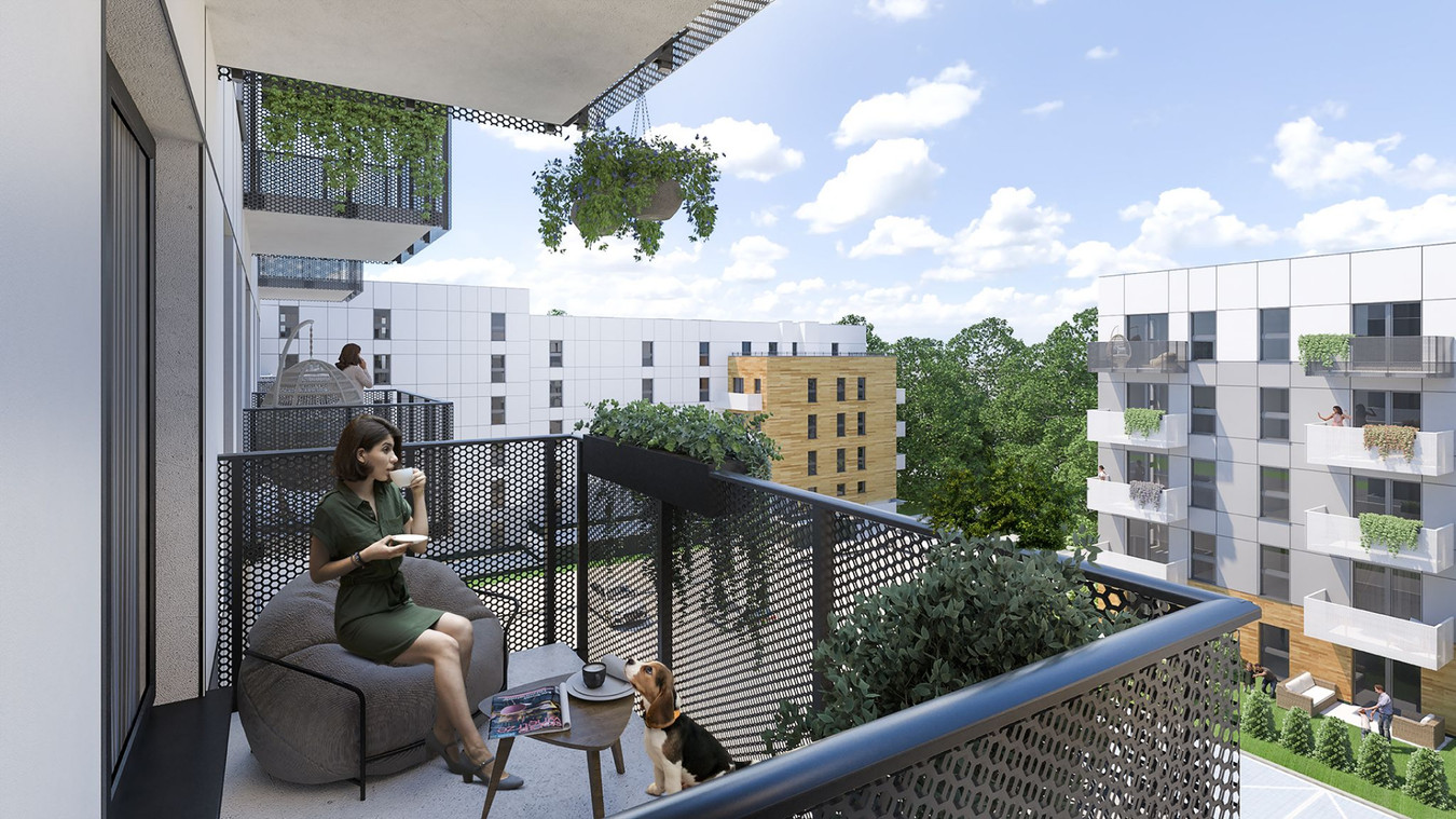 Apartment in Sosnowiec, Sielec - View 2
