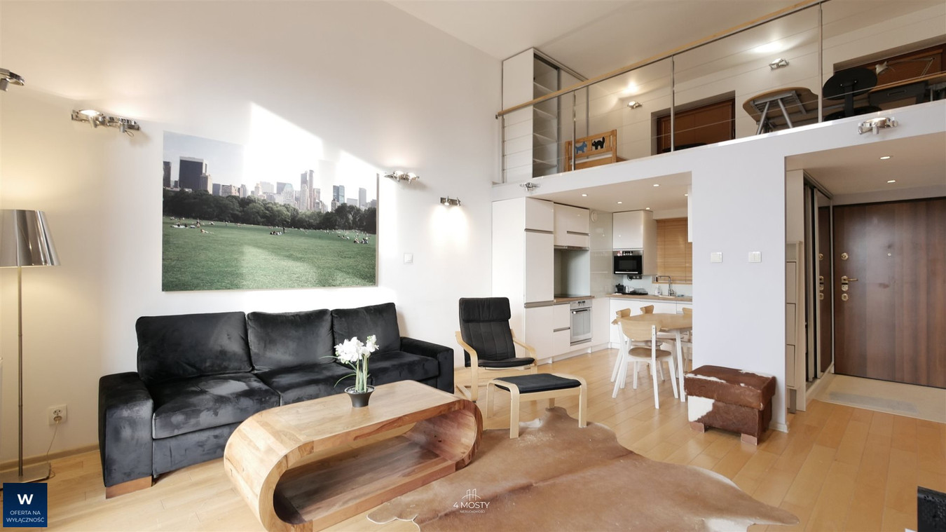 Dwupoziomowy apartament (53+30m2) przy ul.Piltza