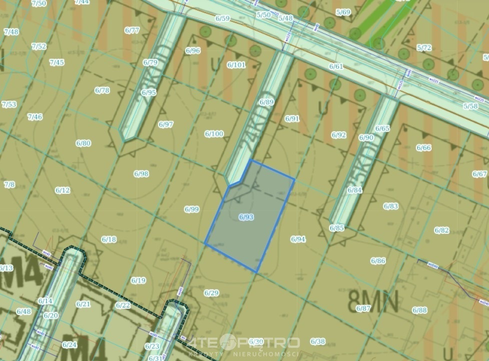 działka budowlana | Lublin | Figowa | 1095 m² | II linia zabudowy - View 3