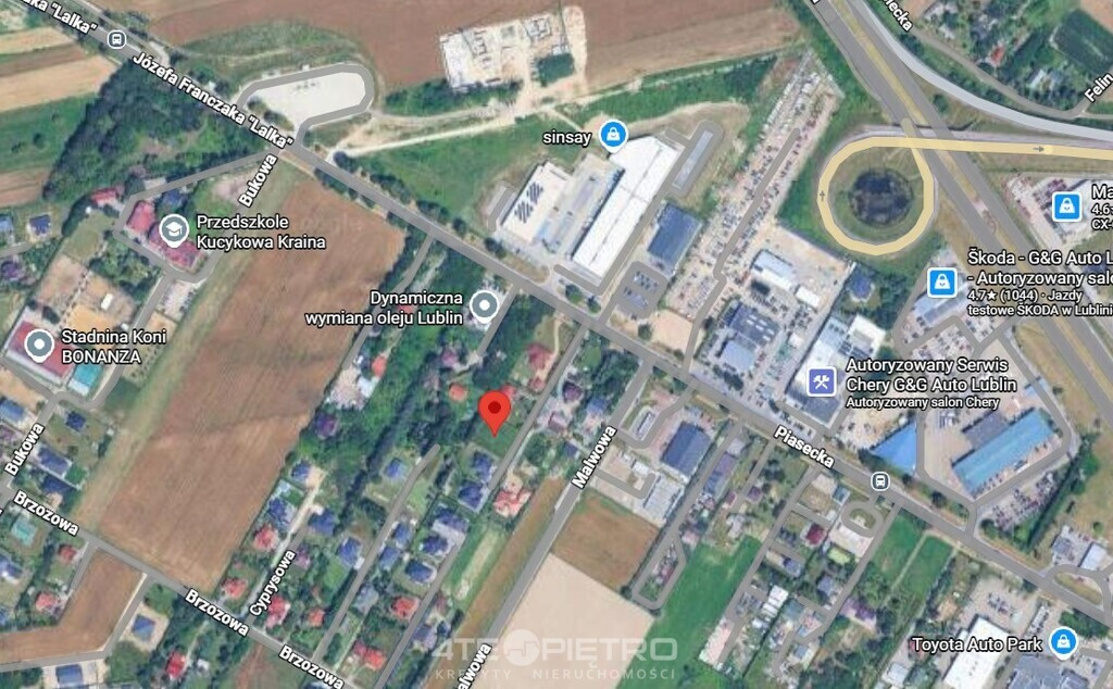 Kalinówka | Piasecka | działka budowlana | 901 m² | III linia | media - Widok 2