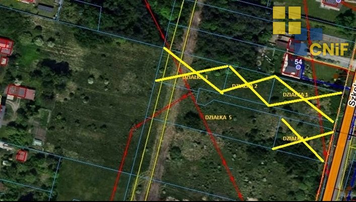 Działka pod zabudowę mieszkaniową-Kolonia Poczesna - Widok 2