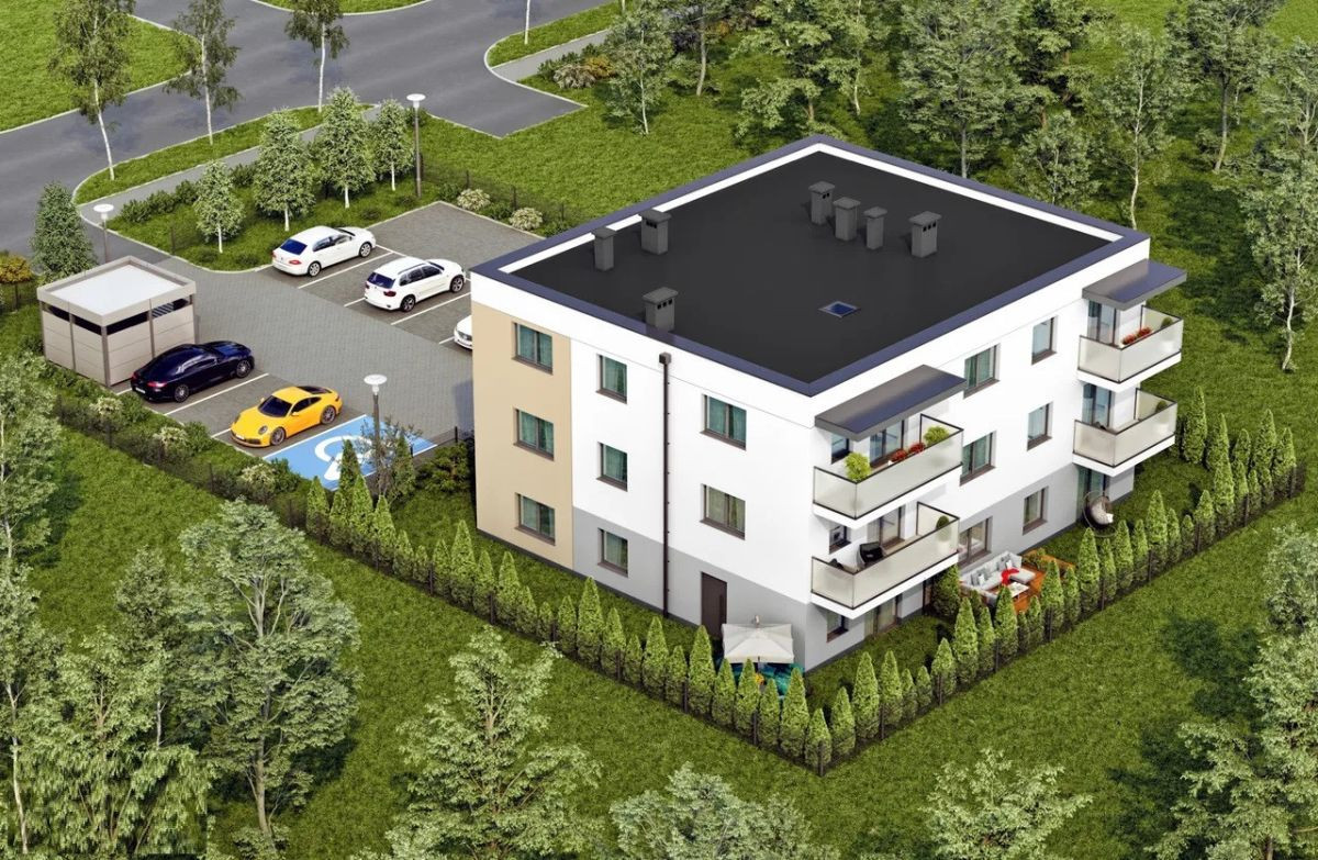 2 pokojowe stan deweloperski II piętro balkon