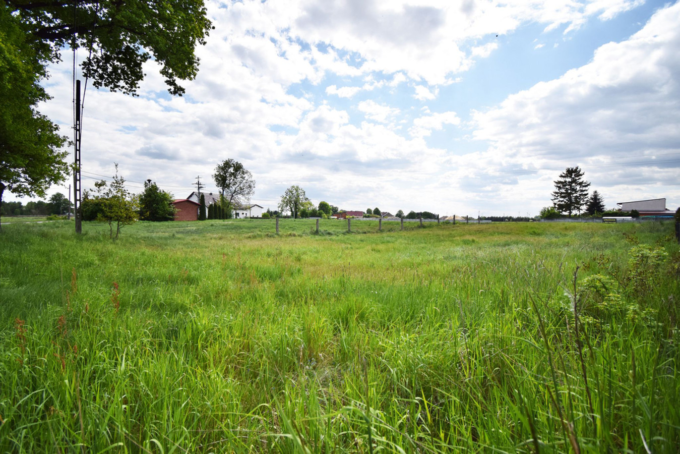 Ładna działka o pow. 1380 m² - Czarków (Wielowieś) - Widok 2