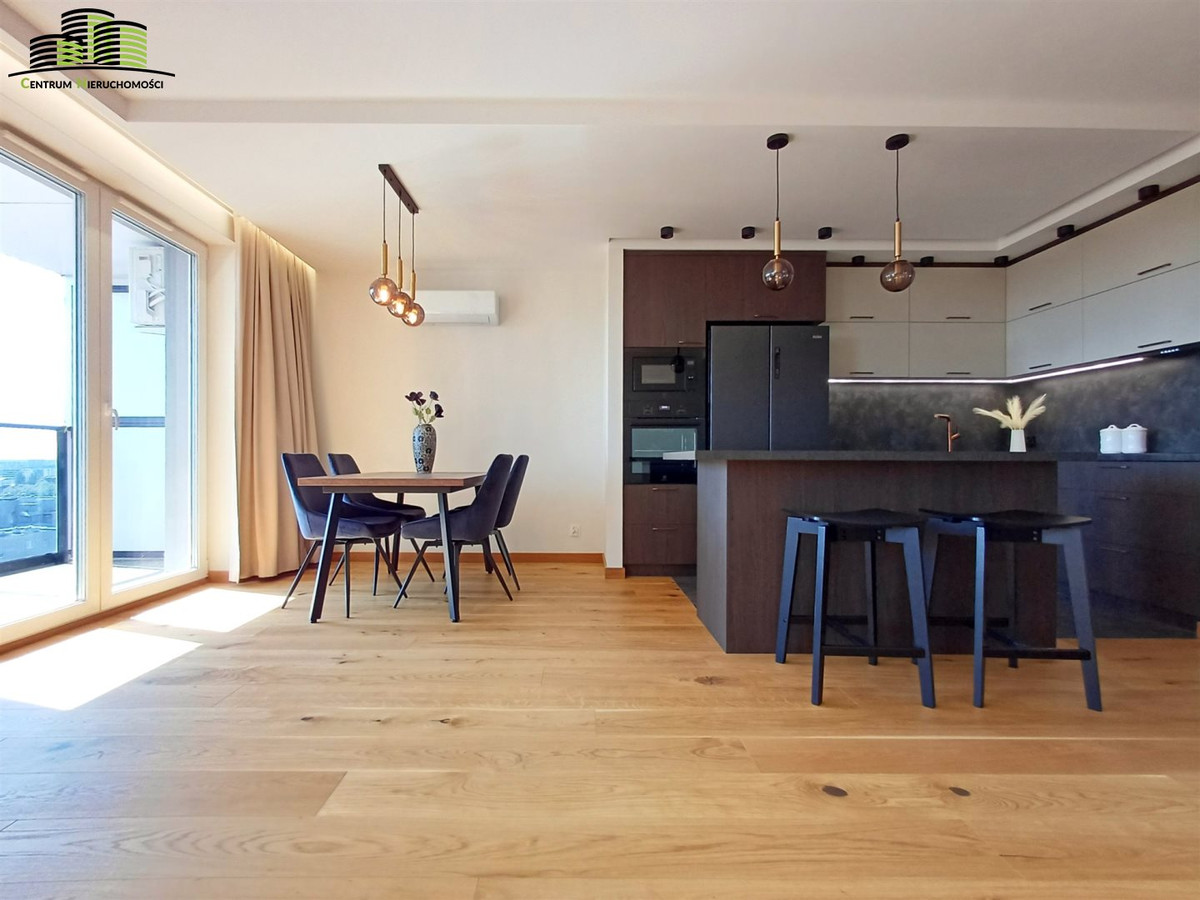 Nowoczesne mieszkanie z panoramą miasta – 72 m²