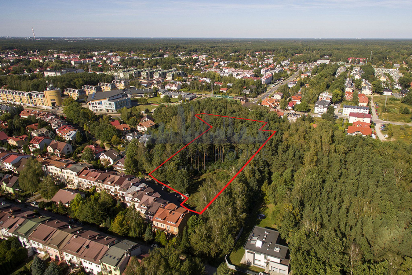 Działka budowlana z lasem POZWOLENIE NA BUDOWĘ - Więcej