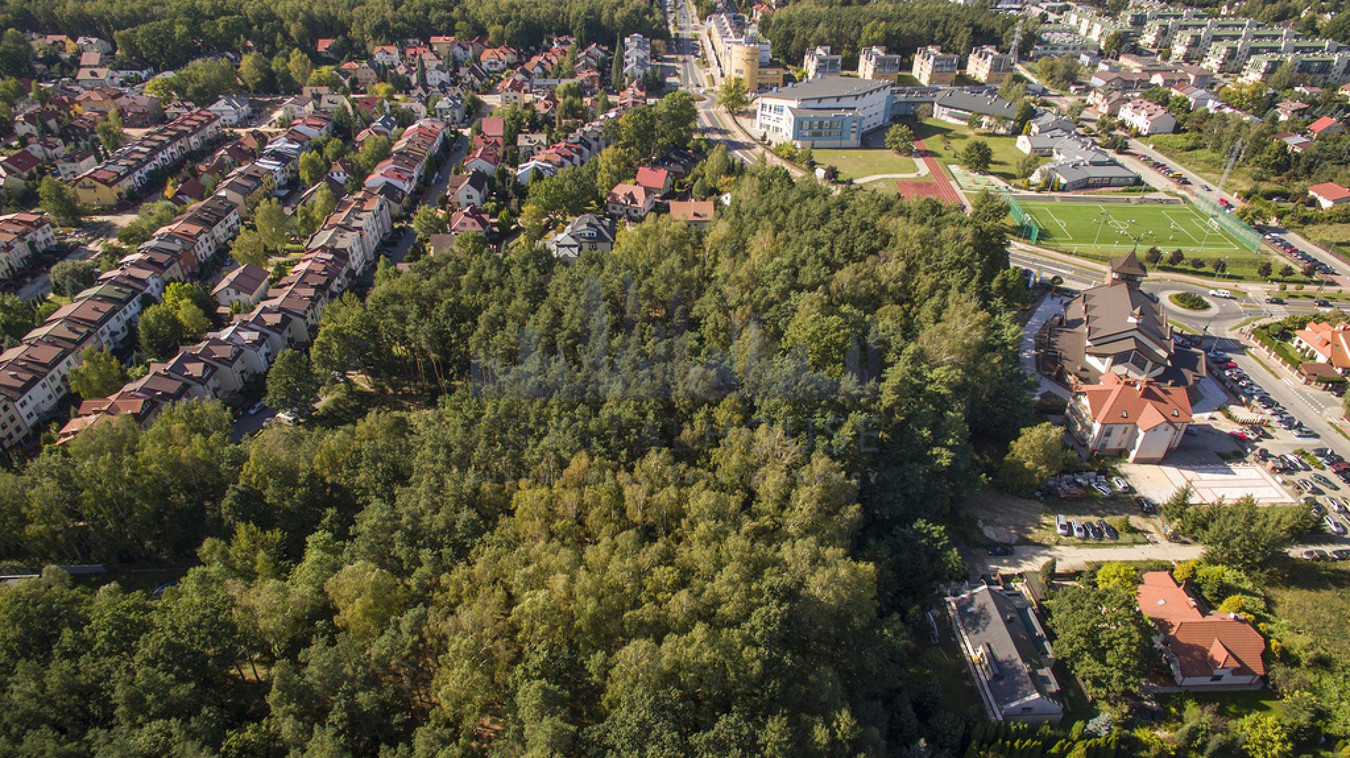 Działka budowlana z lasem POZWOLENIE NA BUDOWĘ - Widok 2