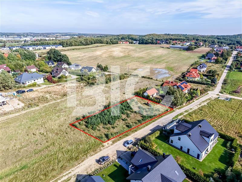 Gdańsk Kokoszki|Urokliwa działka na wzgórzu|1354 m - Widok 2