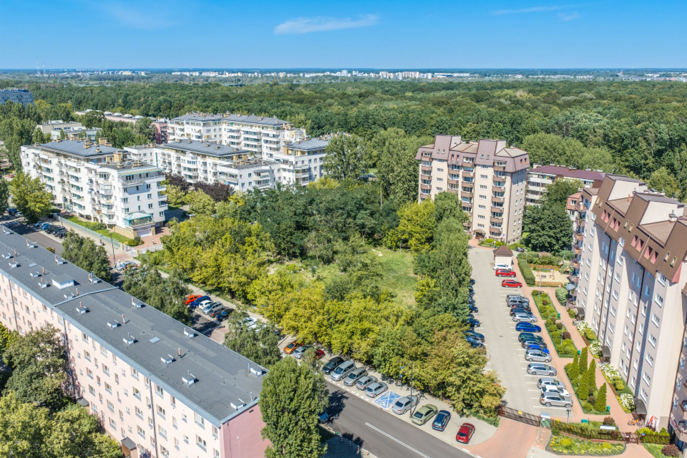 Działka inwestycyjna, mieszkaniowa na sprzedaż - Warszawa ul. Wrzeciono - Widok 3