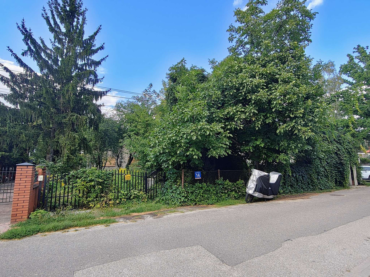 Działka na sprzedaż - dz. nr 86, ul. Dzierzby 14, Warszawa