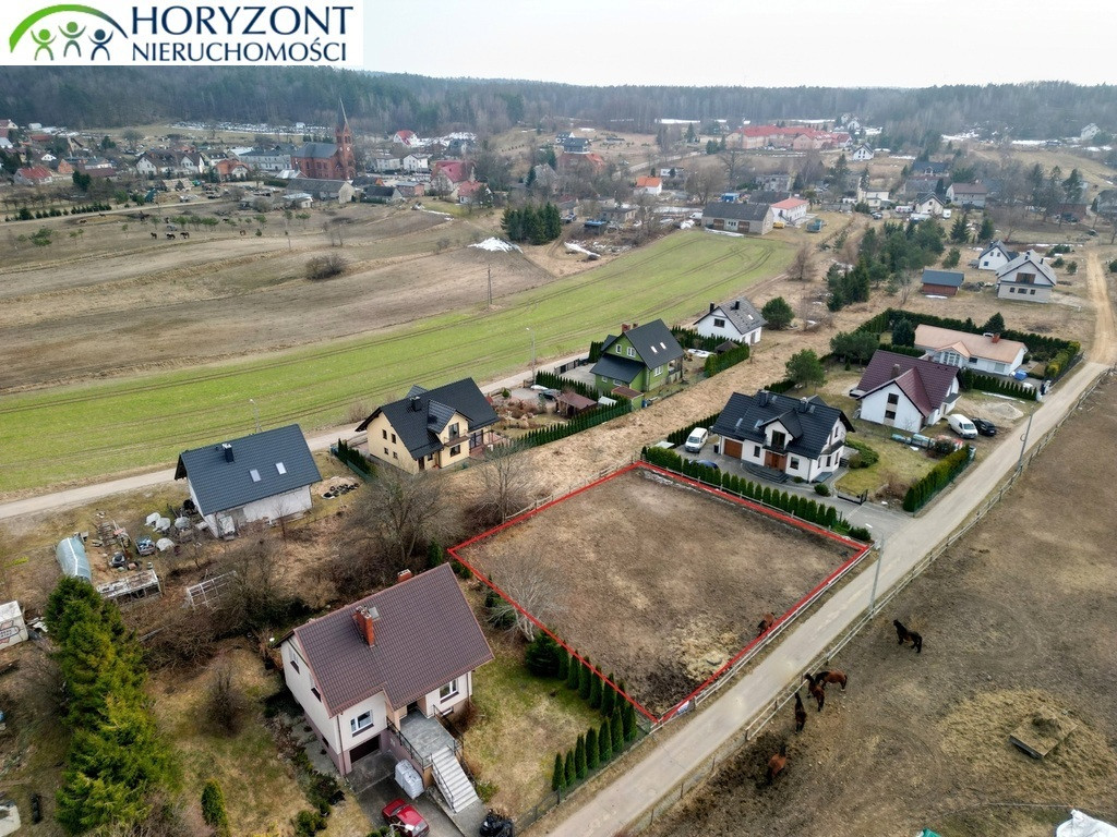 Szymbark - działka budowlana w centrum - Widok 2