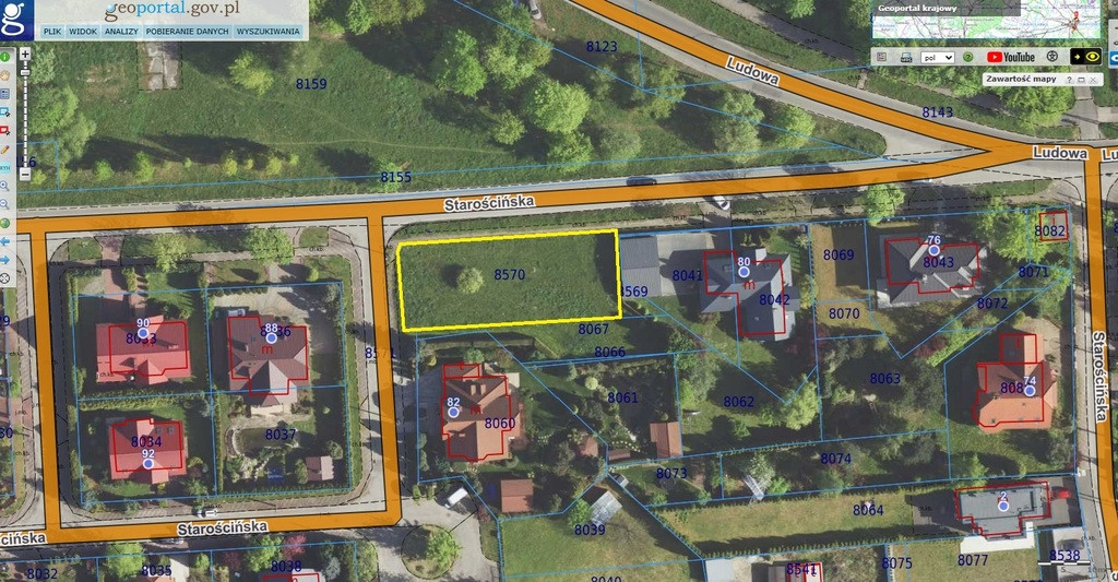 Przetarg - ul. Starościńska - Widok 2