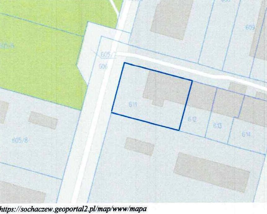 Konkurs ofert - udział 3/6 - działka zabudowana - Widok 2