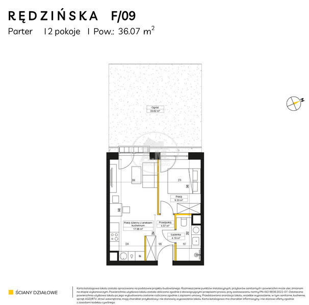 Mieszkanie – Wrocław, Fabryczna - Widok 2