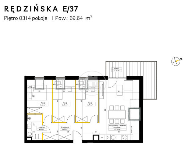 Mieszkanie – Wrocław, Fabryczna - Widok 2