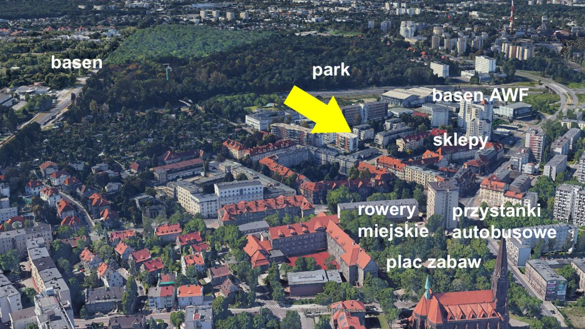 Mieszkanie – Katowice, Śródmieście - Widok 3