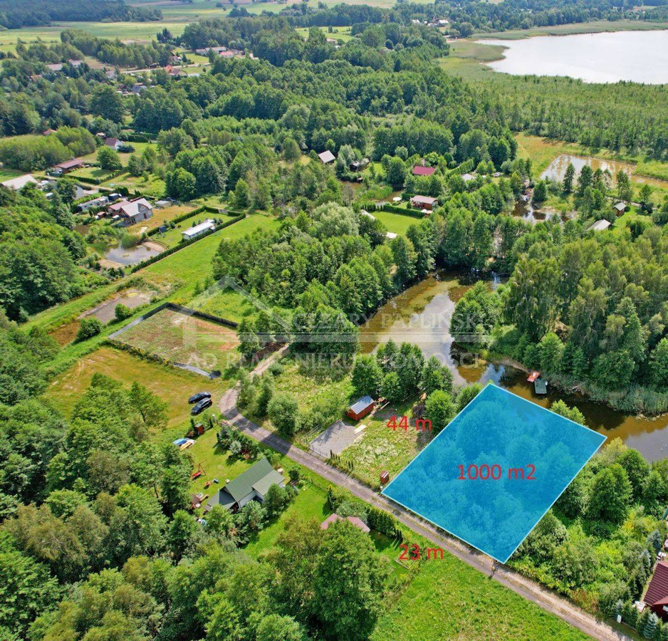 Sumin działka z własną linią brzegową 1000 m² - Widok 3