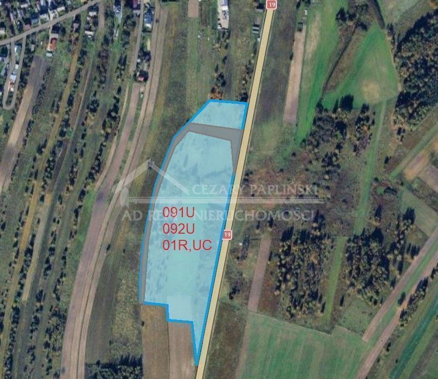 Działka usługowa pod logistykę Trzciniec - Widok 2