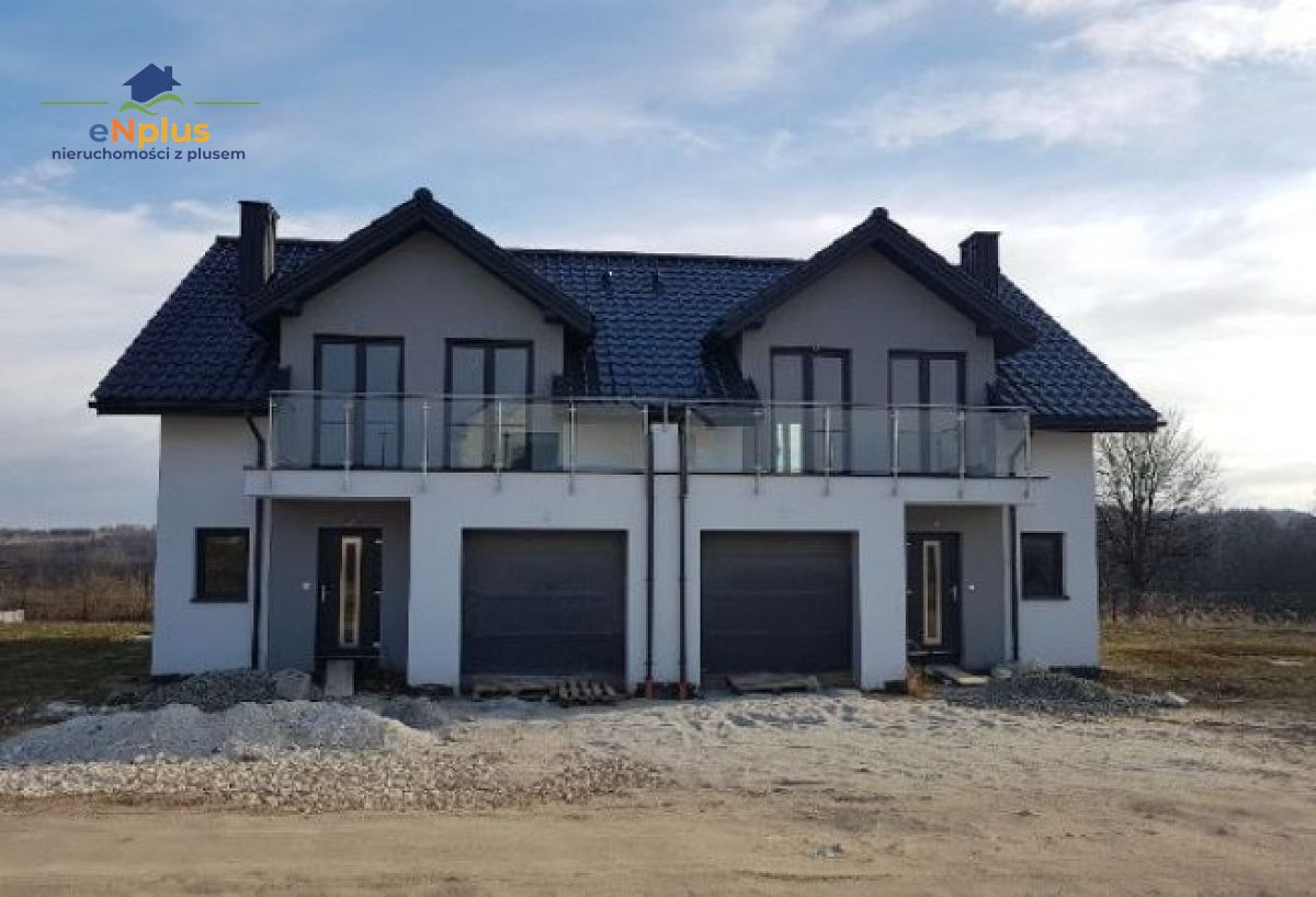Przebieczany nowy dom w zabudowie bliźniaczej - Widok 2