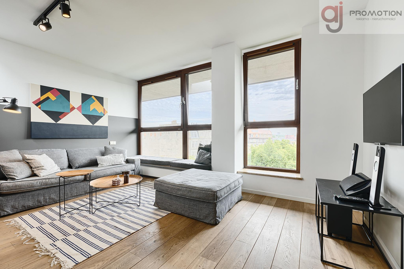 Dwupoziomowy apartament z ogrodem na dachu