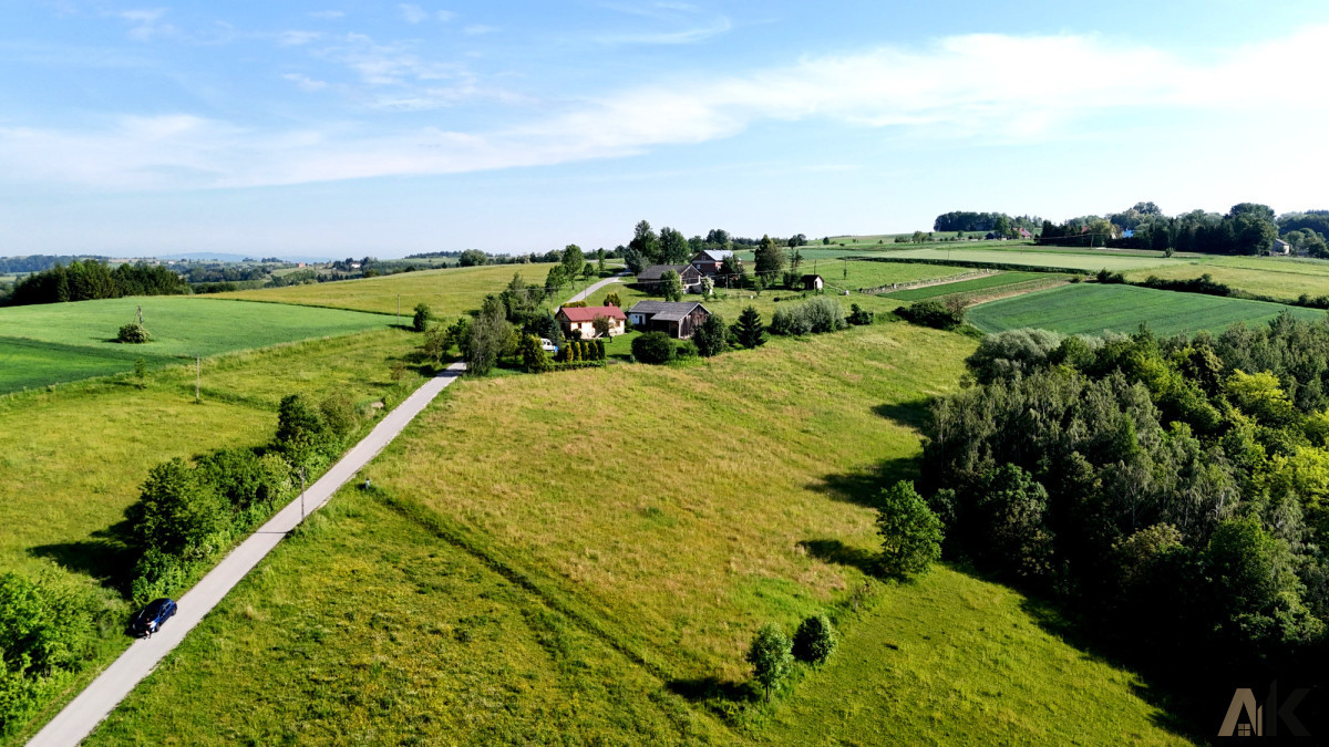 Działka budowlana 22,73 ara- Siedliska gm. Bobowa - Więcej
