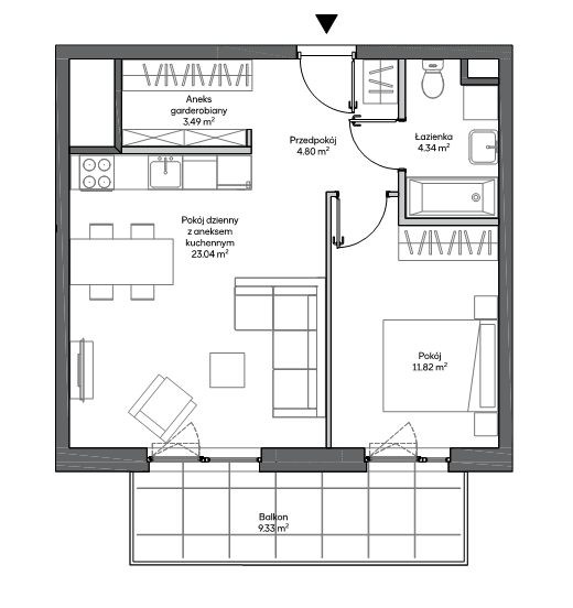 Apartment in Warszawa, Raków, Włochy - Widok 4