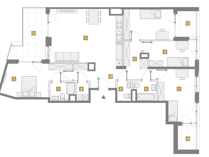 Apartment in Warszawa, Mokotów - View 4
