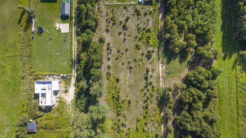 ✅ Zobacz> Działka budowlana pod lasem> 1104 m²✅ - Widok 4