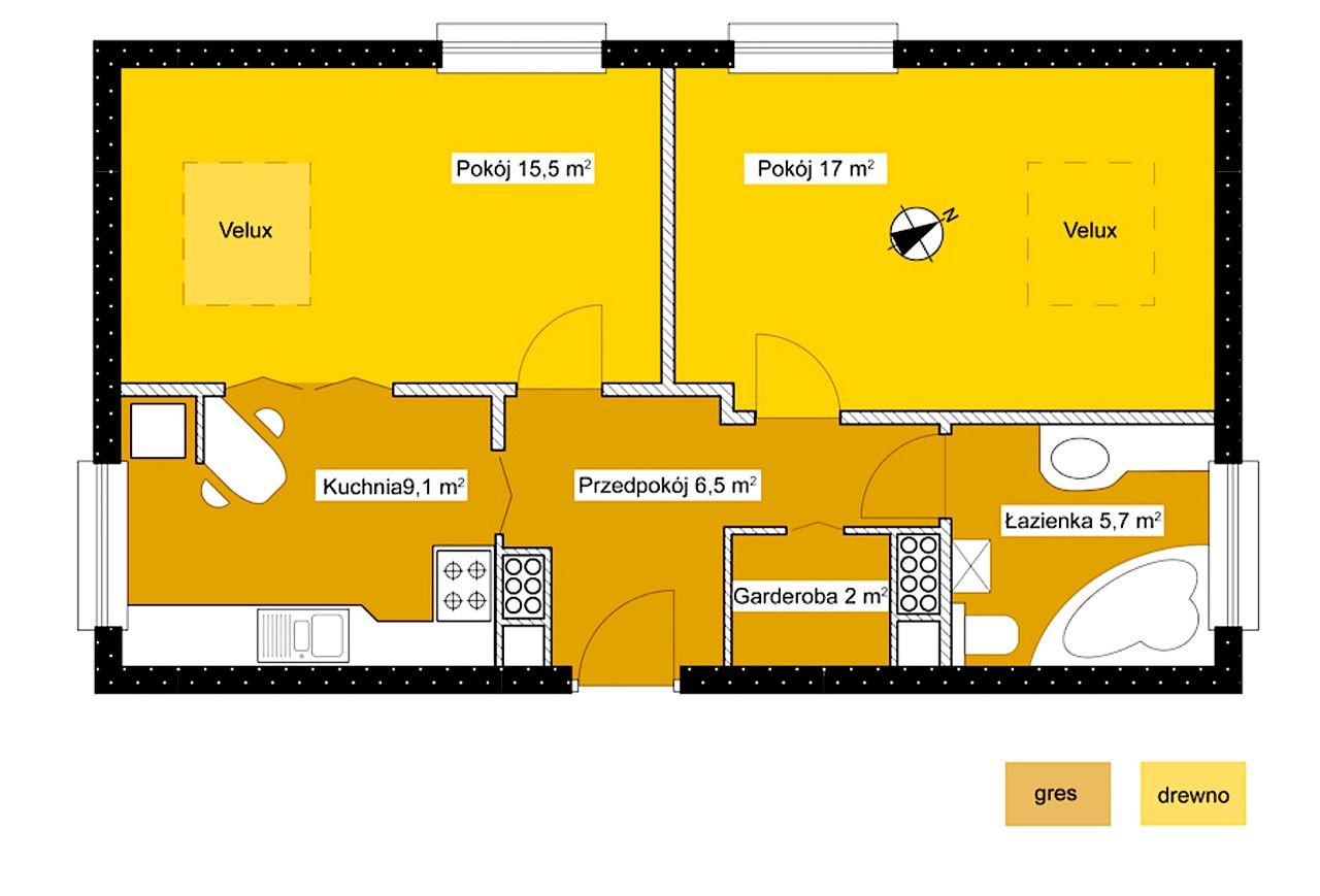 Przestronny apartament 56 m2 + pracownia 30 m2 !!!
