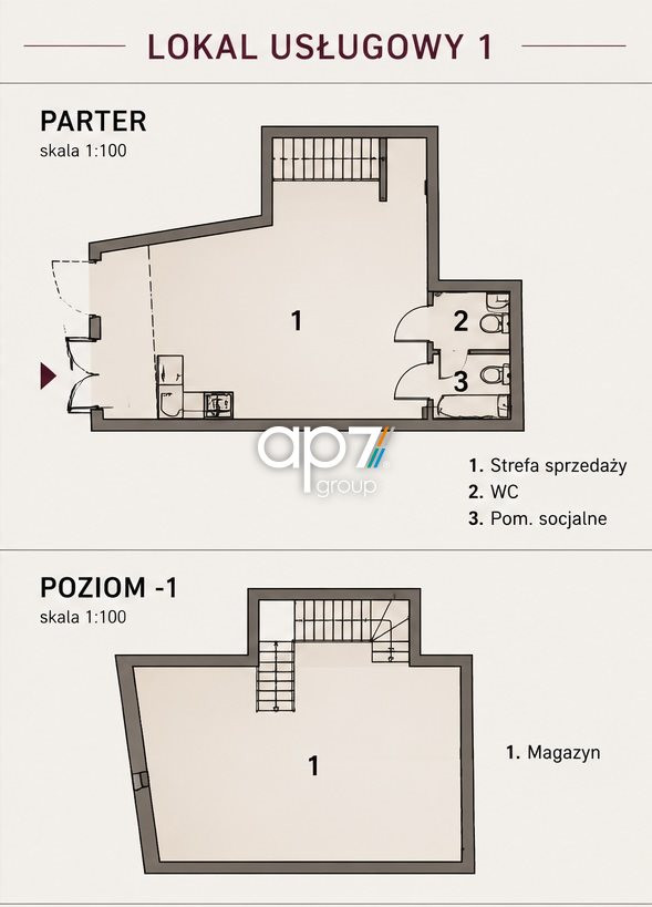 Lokal handlowy na Kazimierzu - Widok 3
