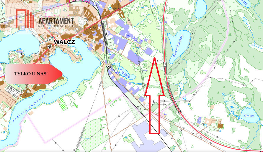Działka przemysłowa w Wałczu, ul. Budowlanych - Widok 3