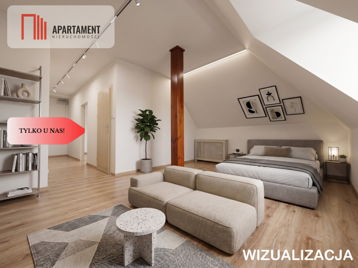 * Ustawna kawalerka 36,7 m² z dużą kuchnią - Więcej