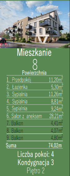 Mieszkanie – Kielce - Widok 5