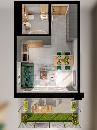Apartment in Kielce, Uroczysko, Szydłówek - Widok 3