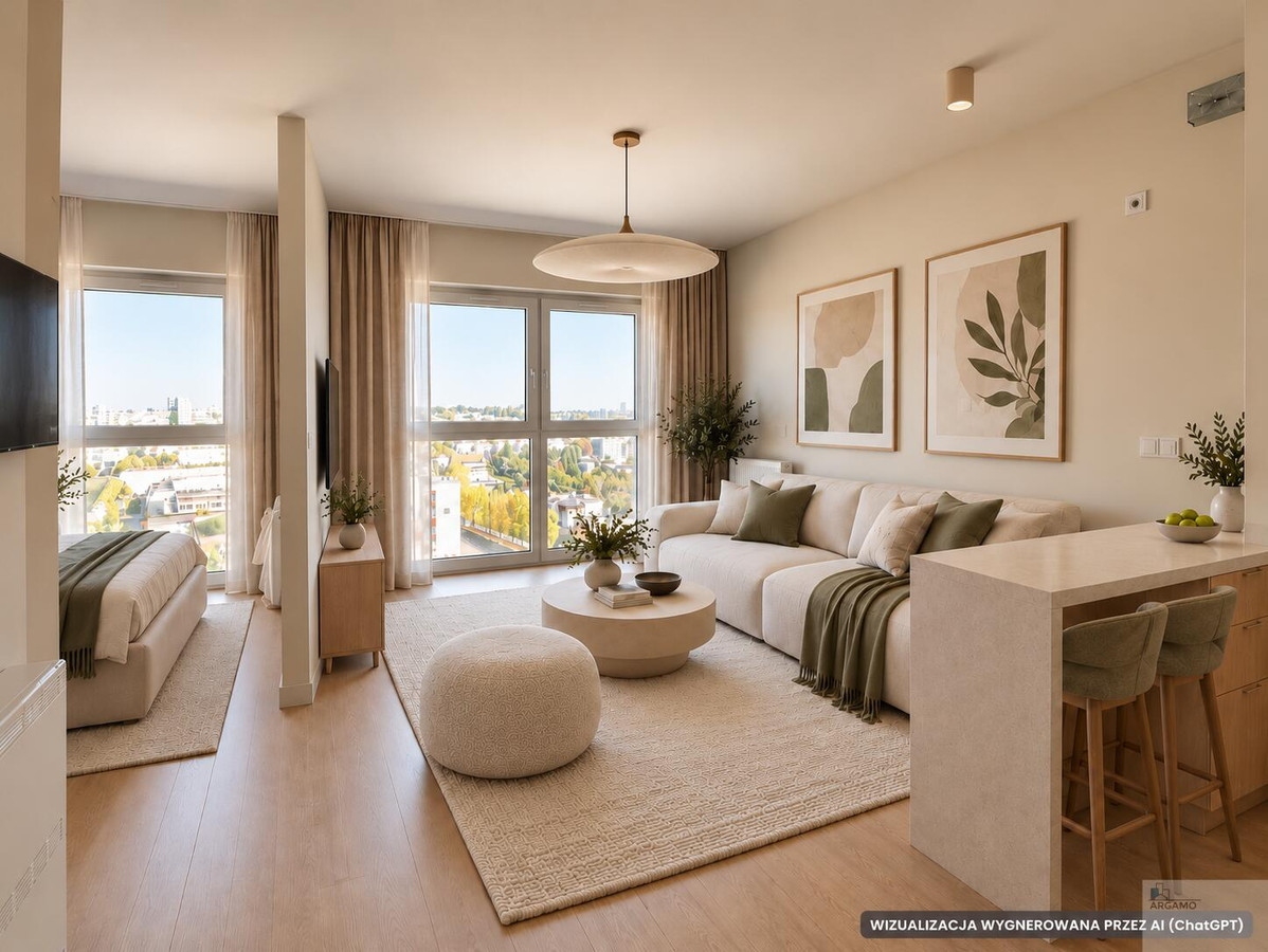 Katowicka Residence | 15 piętro | panorama miasta