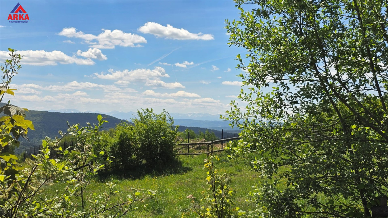 Działka budowlana 10 ar | Widok na Beskidy i Tatry - Widok 3
