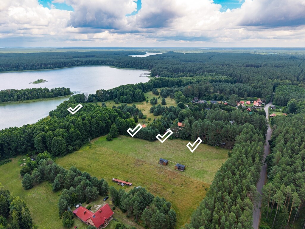 Działki z dostępem Jeziora Wiartel - Widok 2