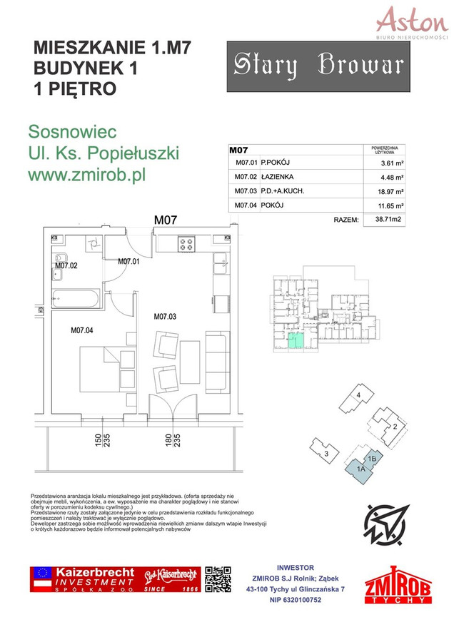 Mieszkanie – Sosnowiec, Mec, Zagórze - Widok 4