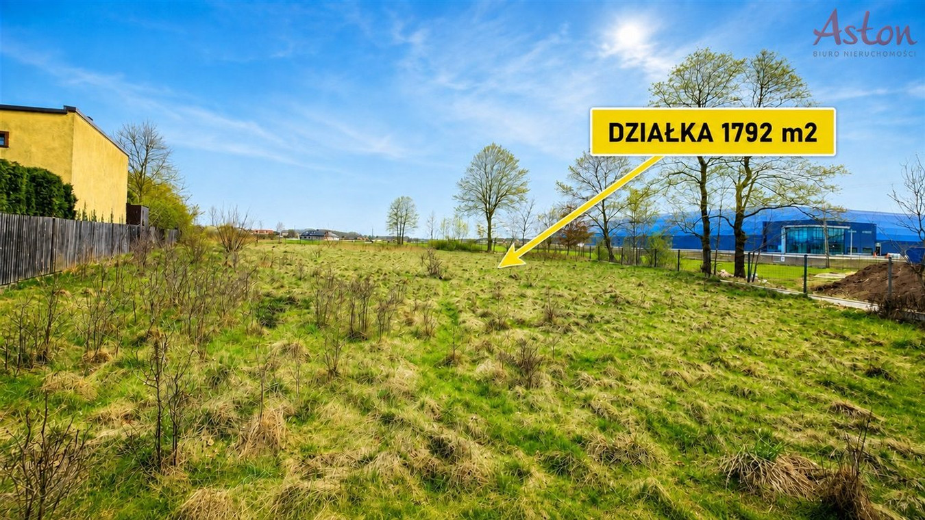 Działka pod dom i usługi, prąd, gaz, ogrodzenie - Widok 5