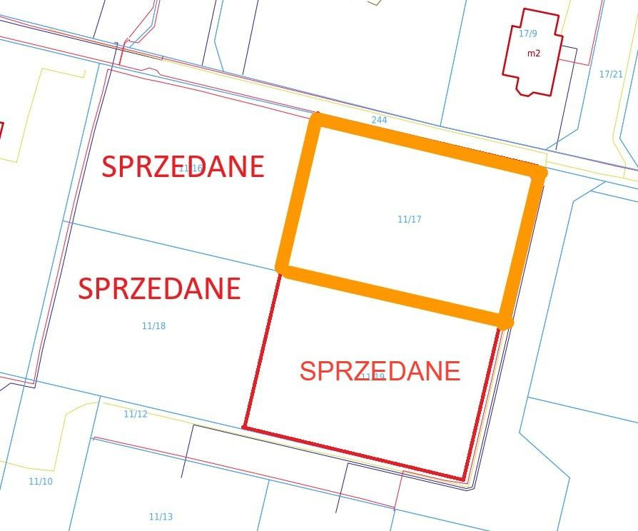 DZIAŁKA W BRZEZINIE 1250M2! Z WZ media w drodze - Widok 2