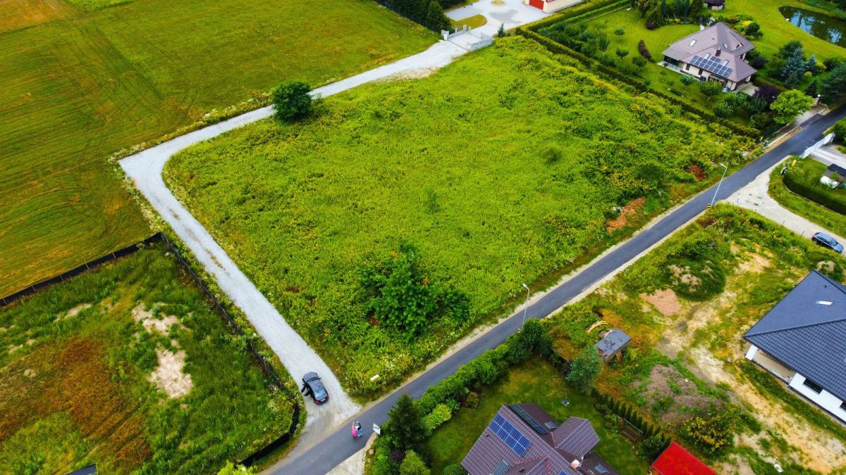 DZIAŁKA W BRZEZINIE 1250M2! Z WZ media w drodze - Widok 6