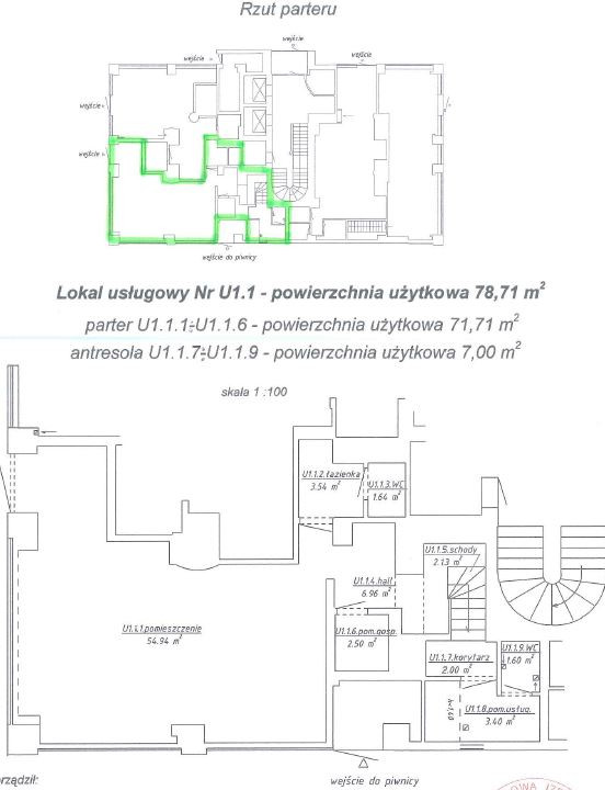 Spółdzielczy lokal użytkowy w centrum stolicy - Widok 2