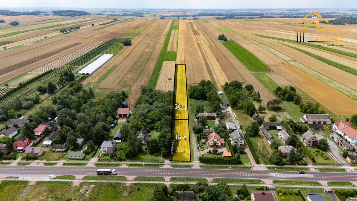16 ar - działka budowlana - Piotrków Drugi - Widok 4
