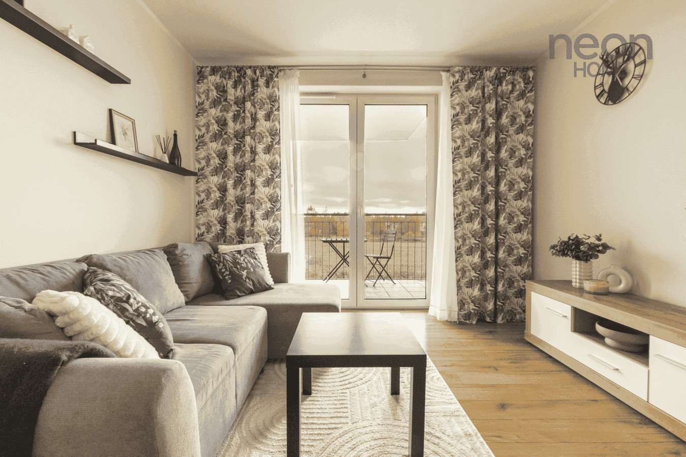 Jasne, nowoczesne mieszkanie z widokiem na zieleń | Balkon, klimatyzacja, garaż